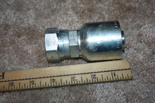 Parker hannifin hydraulic fitting p71-16 r12 kj9 s11 new for sale