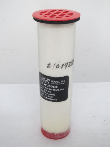 NEW LILLY 30E COMPRESSOR 9-1/2 IN PNEUMATIC FILTER ELEMENT B345015