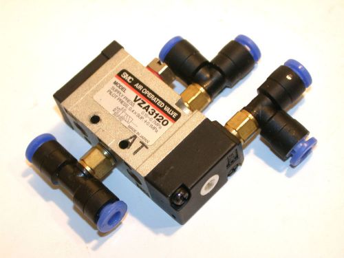 Up to 7 smc 5 port air operated valves vza3120 for sale