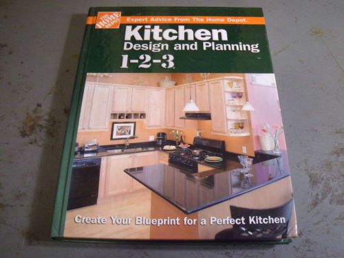 KITCHEN DESIGN AND PLANNING 1-2-3 NY THE HOME DEPOT HARD BACK 2003 #52198