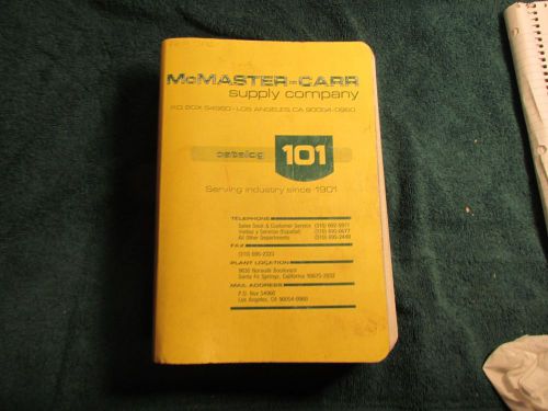 Mcmaster-carr supply company catalog 101 ,1994 for sale