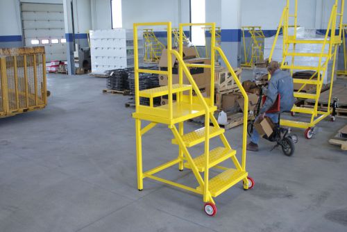 ND-50 Satety Rolling Ladder (OSHA Compliant)