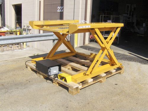 Econo Lift Pallet Lifter With Unloader Sissors Lift 4000 LB Video