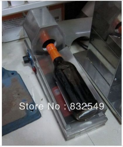 Capsular shrinking machine, wine bottle crown lids shrinking capper for sale