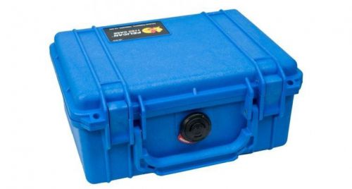 Pelican 1150 blue case w/ foam fits gopro camera waterproof dust proof usa made for sale