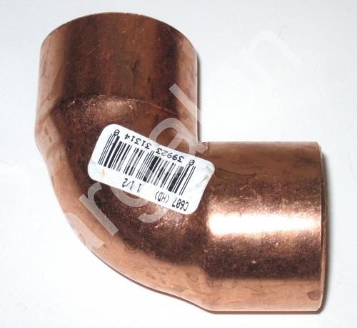 Copper 90 degree elbow 1-1/2&#034; nibco wrought pressure tube ell sweat fitting new for sale
