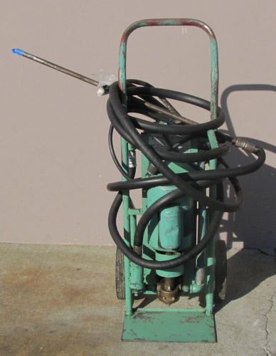 Schroeder brothers hfb oil filter pump cart 1hp electric motor 115v for sale