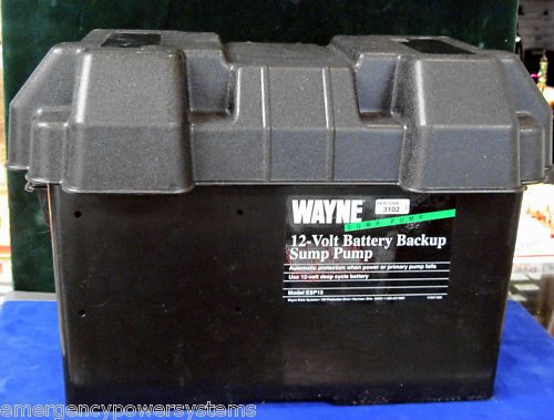 NEW WAYNE replacement BATTERY BOX w/ COVER for ESP15