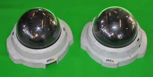 Lot of (2) Axis 216FD Security Cameras Dome Untested AS IS
