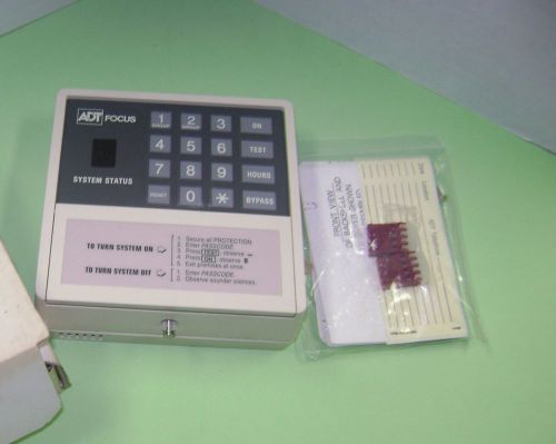 VINTAGE ADT FOCUS 45 TOUCHPAD KEY PAD  BRAND NEW  **COMPLETE**