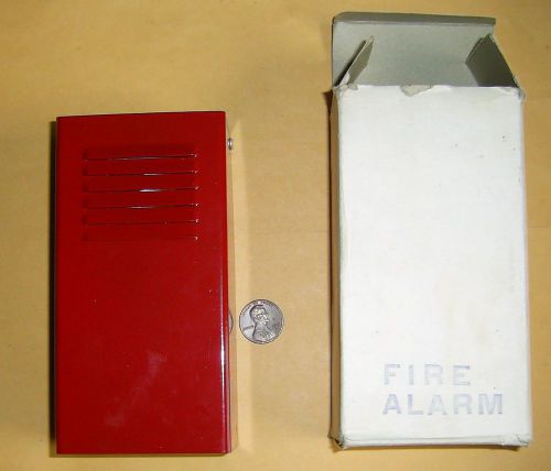 Fire alarm battery operated wall mounted siren for sale