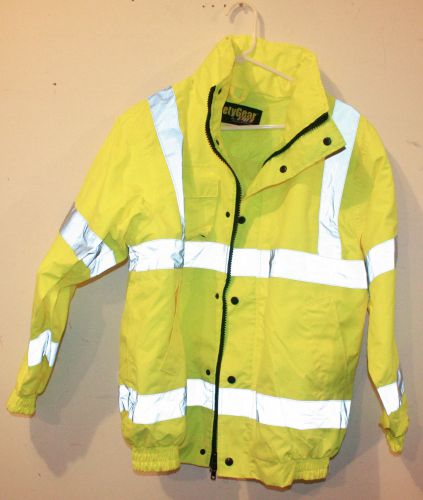 PIP SAFETY GEAR REFLECTIVE COAT w/ Hood Small