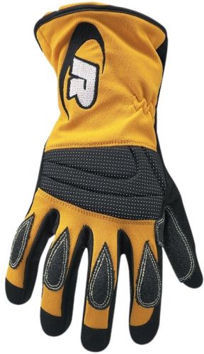 Ringers long cuff extrication gloves, yellow, size small for sale