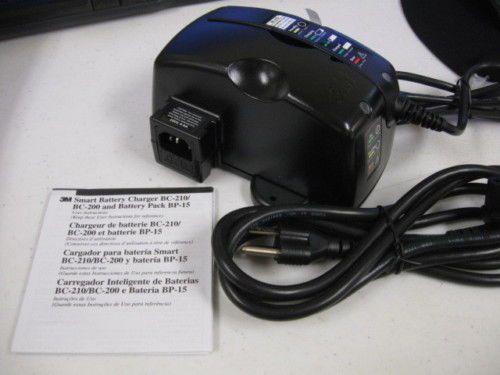 3M SMART BATTERY CHARGER BC-210 FOR BP-15 BATTERY ~NEW~