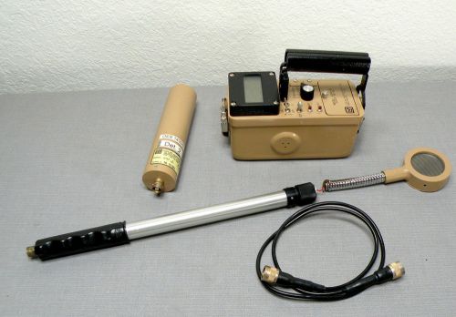 Ludlum Model 2241-2 Radiation Detector Survey Meter Pancake Probe 44-9-18 &amp; 44-2