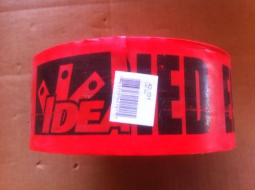 Ideal Red Electric Line Below Warning Tape 3&#034; Wide Construction Work