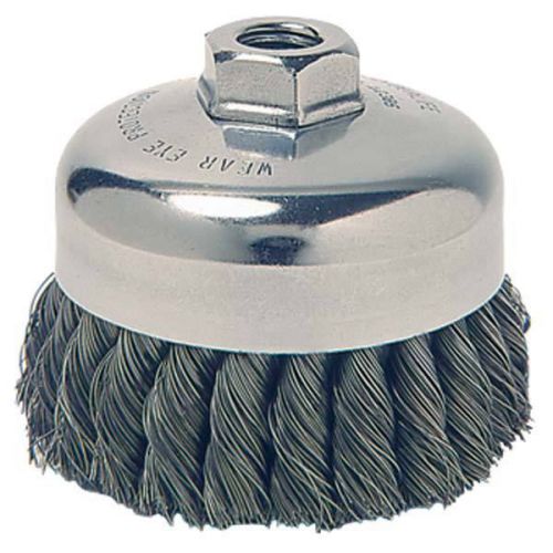 Weiler 13025 knot style wire cup brush - diameter: 2-3/4&#034; for sale