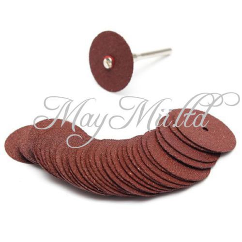 Hot  24mm Reinforced Dremel Cut Grinding Wheels Rotary Metalworking 36 Red Dis G