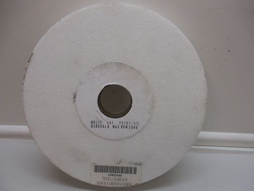 White surface grinding wheel 7&#034;x1&#034;x1-1/4&#034;x46i grit a/o rpm-3600 #65865040 for sale