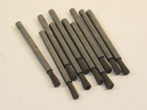 1 lot of 10 - weiler 1/4&#034; pencil end brush  pt# 99825 (#575) for sale