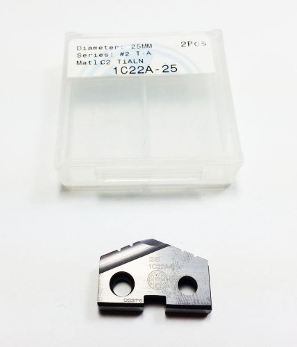 NEW 25mm AMEC #2 T-A  Carbide C2 TiALN Spade Inserts (1 PCS)   (M 866)