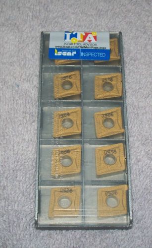 Iscar   carbide inserts   cnmg 432 -gn  sealed  pack of 10     grade  ic9250 for sale