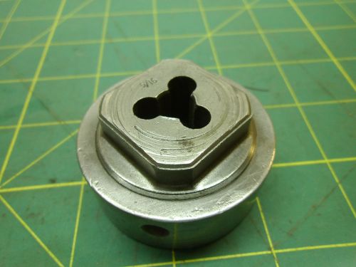 5/16-18 nc round die and guide 1-63/64&#034; od #2645a for sale