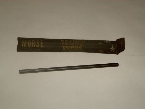 Morse # 1655 1/4 machinist high speed reamer for sale