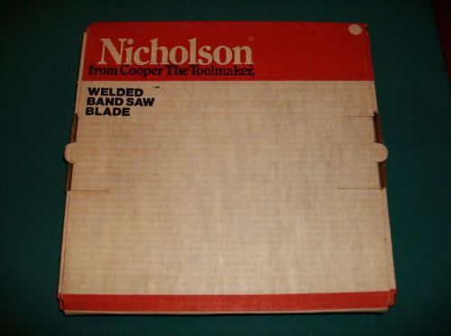 New Nicholson Bi-Metaloy ll MATRIX Band Saw Blade 5&#039;8x1/2x.025 14vp