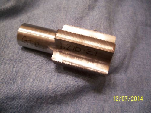 Greenfield 1.270 - 27 hss 4 flute tap machinist tooling taps n tools for sale