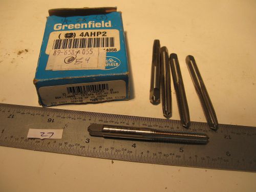 5 pc Greenfield 1/4&#034;-28NF H3 Taper 5303 14055 322132               (27)