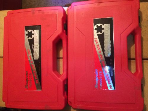 Snap On Tap and Die sets - TD9902B and TDM99117B