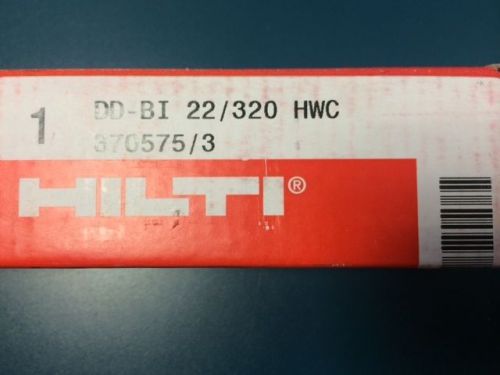 Hilti DD- BI 22 / 320 HWC  370575 / 3  NEW