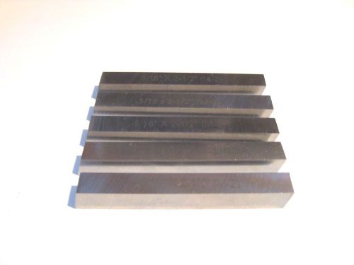 5 new rts lathe tool bit blanks 5/16  m2 hss  square lathe fly cutter boring bar for sale