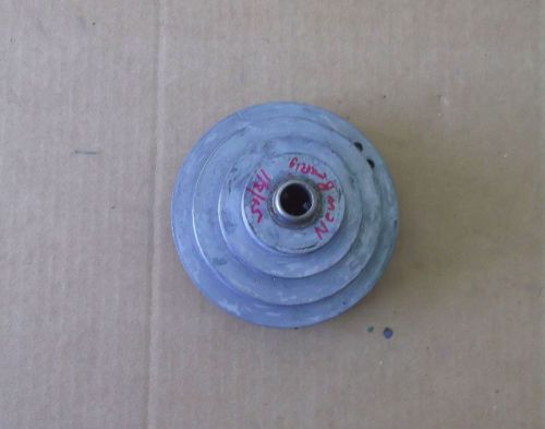 Delta 14&#034; drill press 5&#034; 4 step front pulley uses 1/2&#034; wide belt w/new bearing for sale