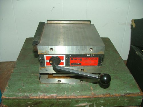Harig 6&#034; Sine Plate &amp; Magnetic Chuck Combo. Awesome condition. Only one on Ebay