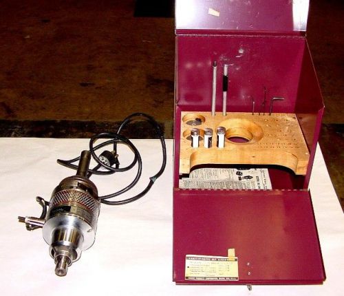 45000 rpm 12&#034; l precise jil w/r8 taper grinding spdl, r8 mount for sale