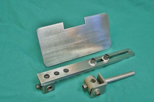 Contact wheel &amp; flat platen “d-d work rest” for kmg and g2 knife belt grinder for sale