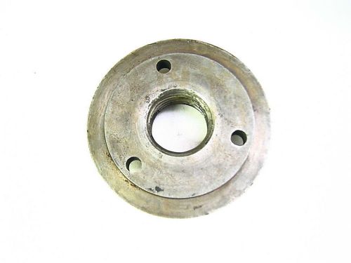Lathe chuck mount plate 2.047-5 thd threaded spindle - 5.975&#034; dia. for sale