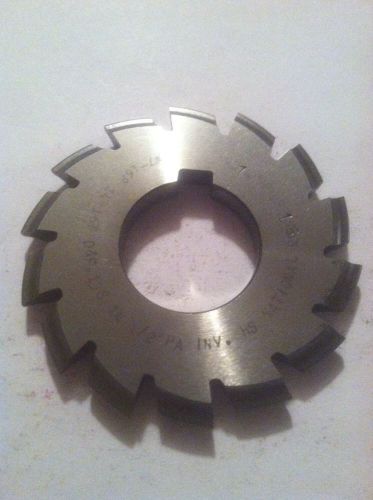 USED INVOLUTE GEAR CUTTER #7 16P 14-16T 14.5PA HS NATIONAL