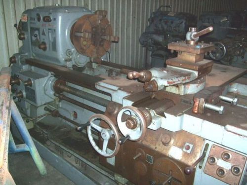 USED TOS GEARED-HEAD PRECISION HEAVY DUTY ENGINE LATHE