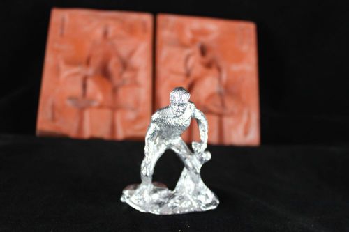 Werewolf Rubber Mold for Casting Size: 2 7/8&#034; -Medal Figure NOT Included.