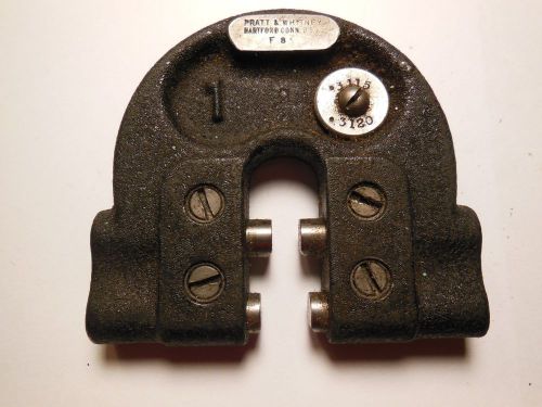 Pratt &amp; whitney macinist adjustable snap gage double sided rare for sale