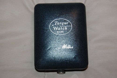 Waters Torque Watch Gauge, New, Series 651C-1M Serial # 20343,
