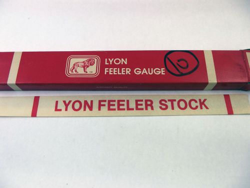 (CS-415-032)  LYON FEELER GAUGE .032&#034;