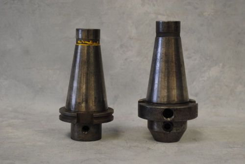 Lot of 2 cat 50 end mill adapters milling machinery engineering #41 for sale