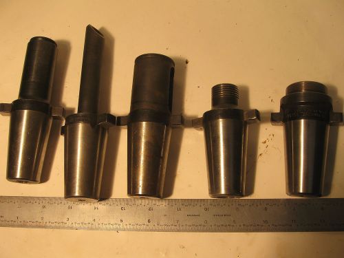 5 pc 300 Quick Switch Tooling with issues, parts missing but cheap