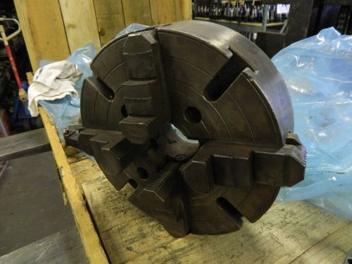 12&#034; horton 4-jaw / face plate lathe chuck, mod# 150, used, warranty for sale