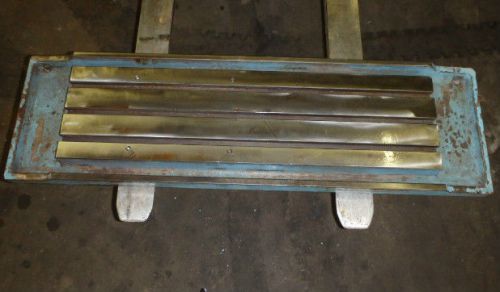 38&#034; x 10.2&#034; Steel Welding T-Slotted Table Cast iron Layout Plate T-Slot Weld Jig