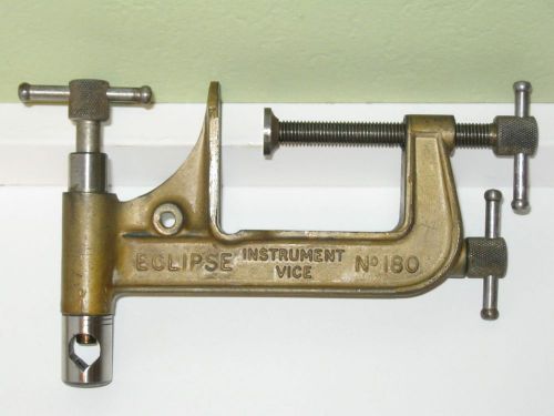 MACHINIST ECLIPSE INSTRUMENT VICE no. 180 SMALL VISE TOOL HANDY MADE IN ENGLAND